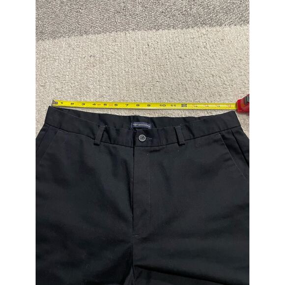 Dockers Pants Womens Sz 14 Medium Flat Front Chinos Straight Fit Blue 254504559 - Picture 4 of 11